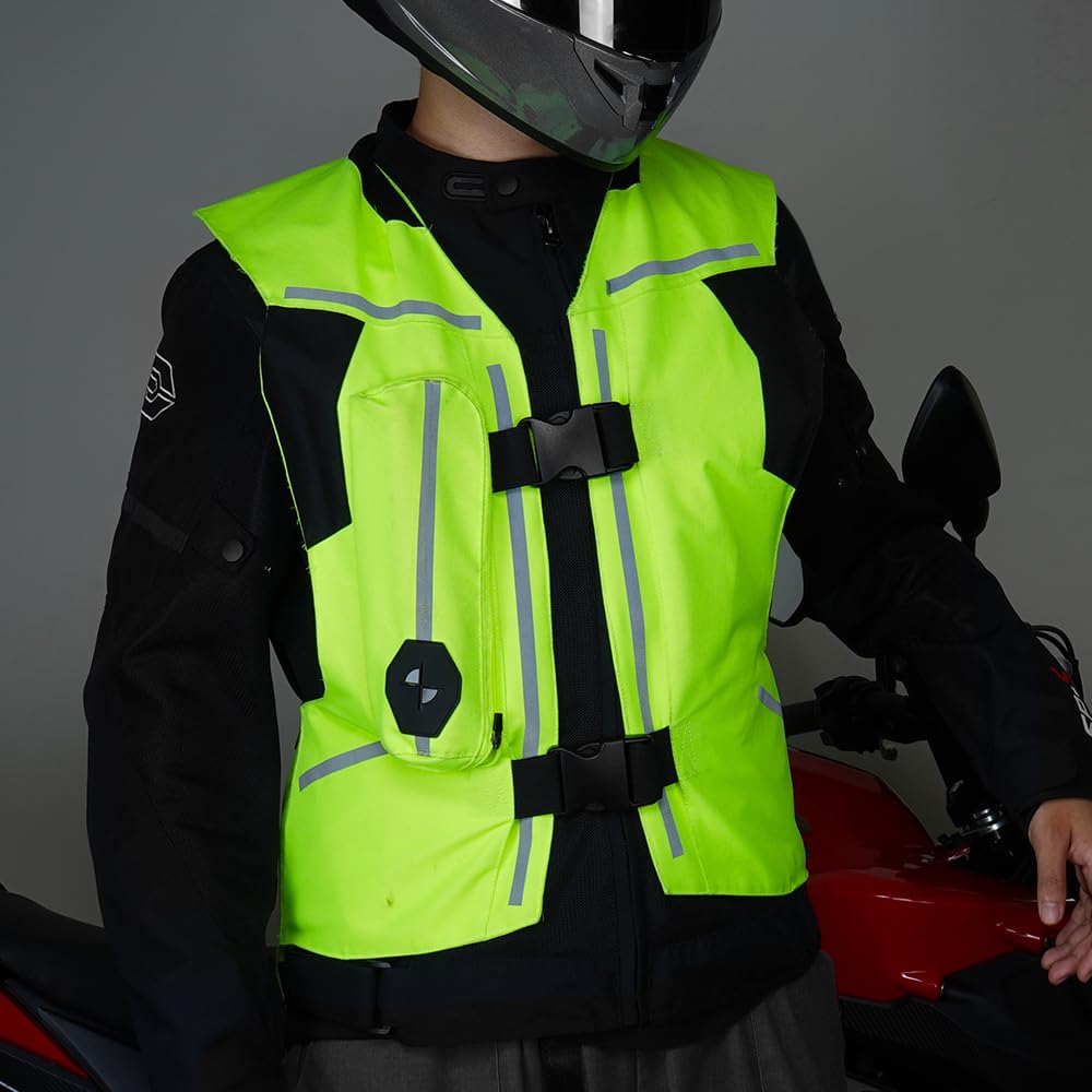 Upgraded Motorcycle Airbag Vest for Men Women Protective Gear