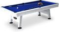 Hathaway Alpine 8-ft Outdoor Pool Table with Aluminum Frame and Waterproof Felt - Includes Accessories, White