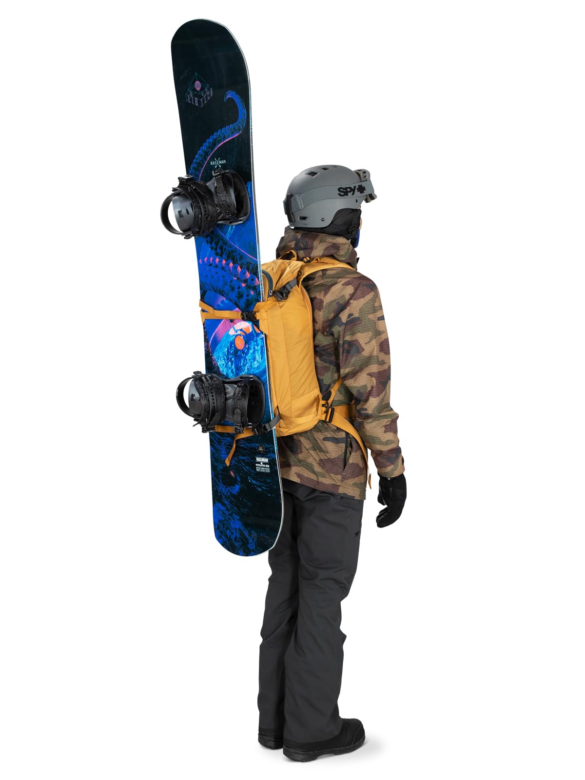 Osprey Soelden Pro 32L Men's Ski and Snowboard Backpack with E2 Airbag System, Red Mountain