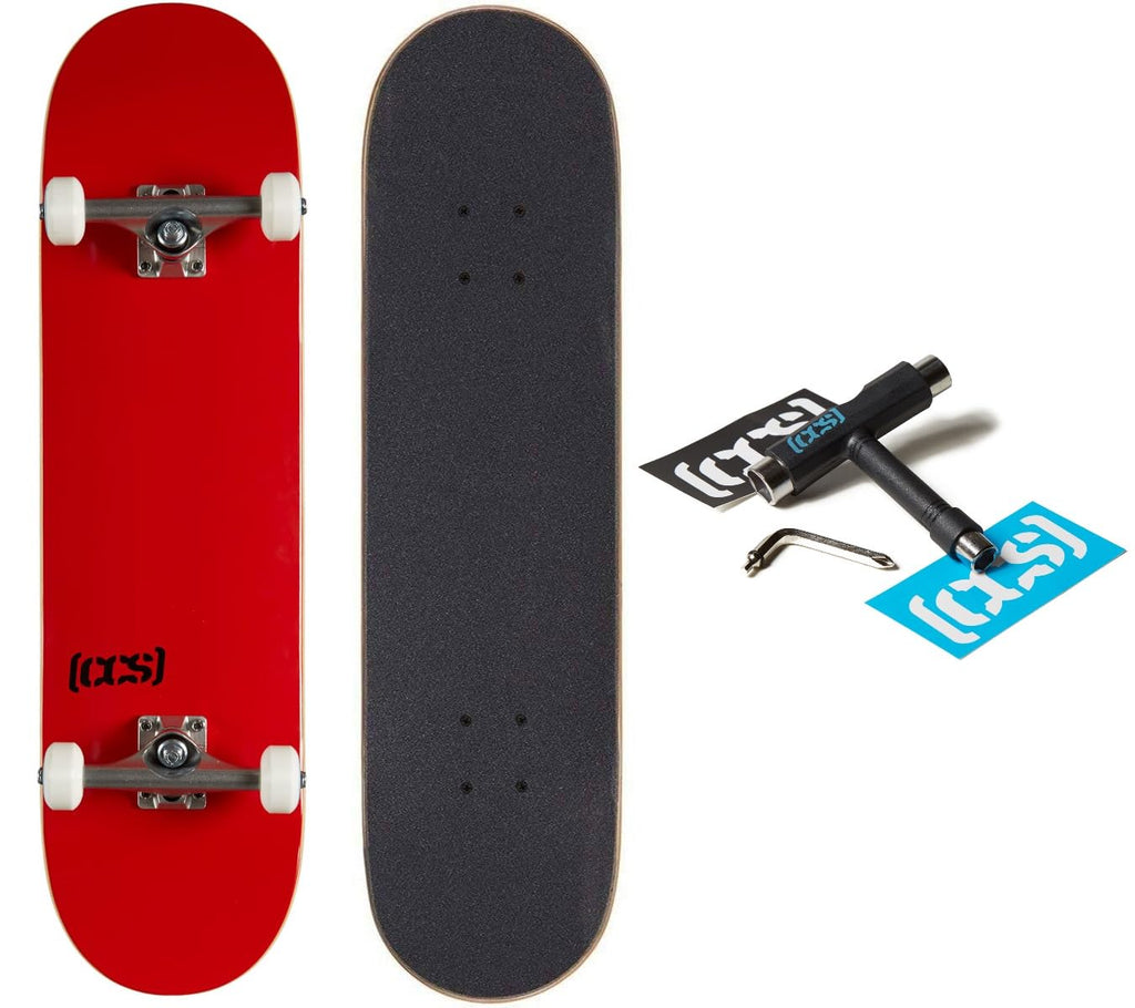 [CCS] Skateboard Complete | Maple Wood | Professional Grade | Fully Assembled with Skate Tool & Stickers | Adults, Kids, Teens, Youth | Boys & Girls