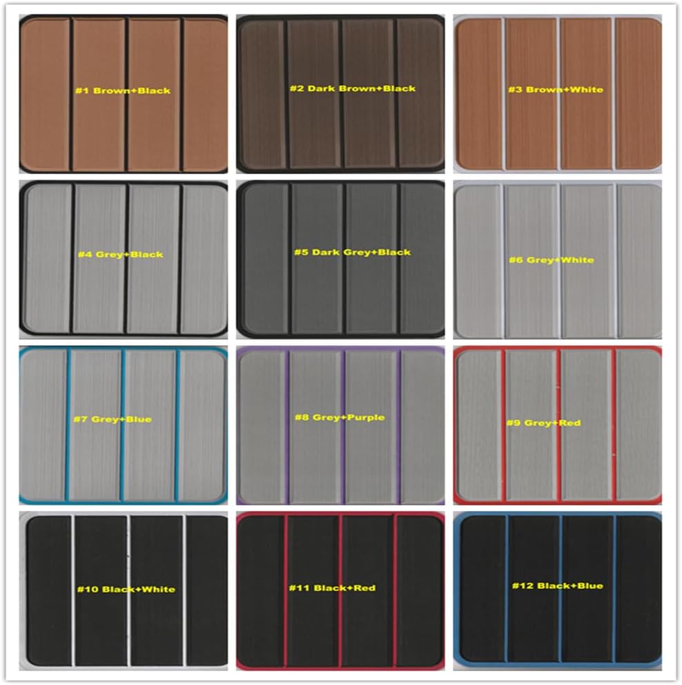 Boat EVA Faux Teak Decking Floor Compatible with 2003 Rinker 342 Swim Platform Cockpit Pad Boat EVA Foam Faux Teak Deck Floor Mat