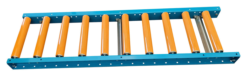 Ultimation Guide Rails Gravity Conveyor Medium Duty, 1.9"D Rollers|5' Rails