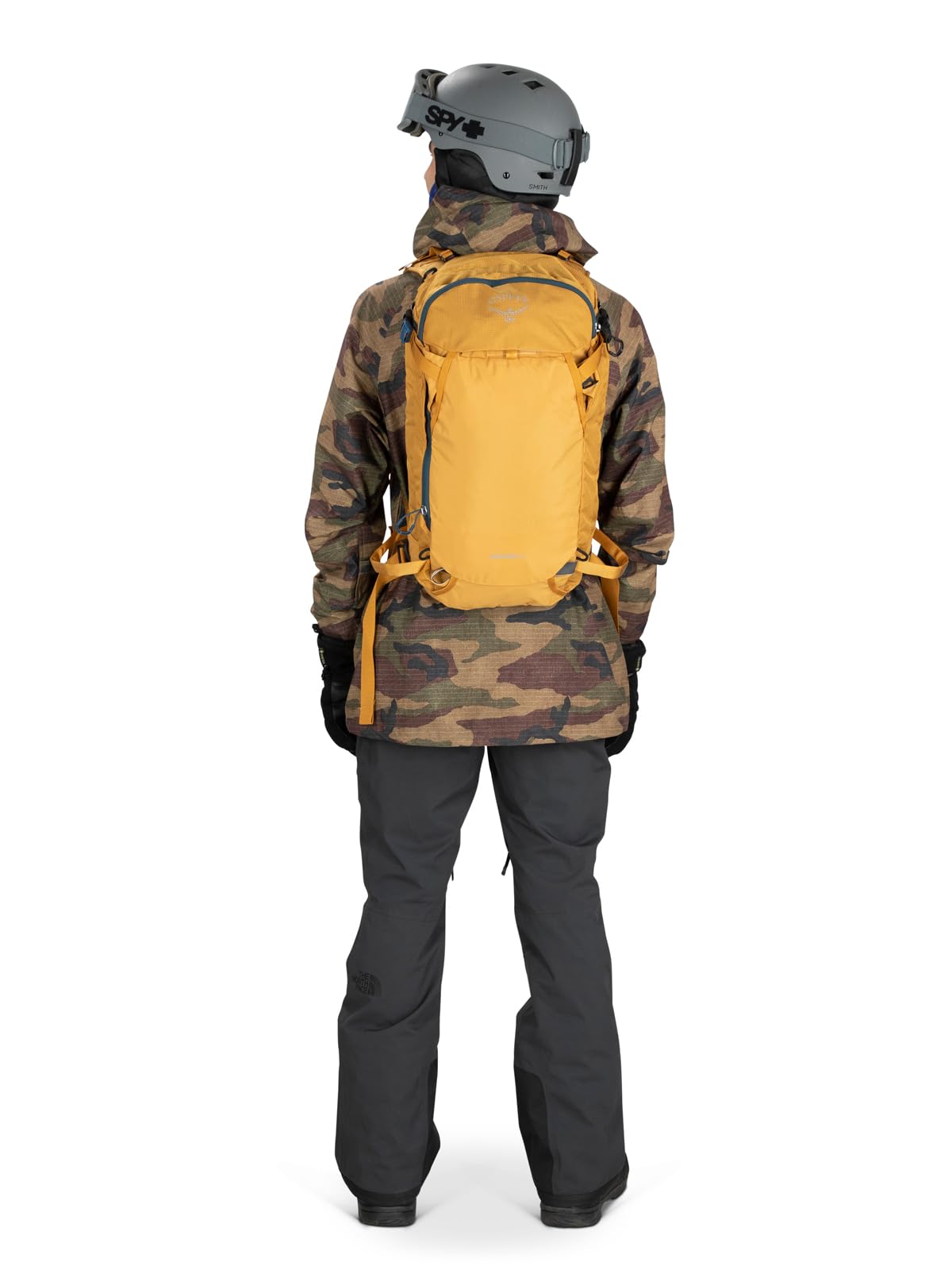 Osprey Soelden Pro 32L Men's Ski and Snowboard Backpack with E2 Airbag System, Red Mountain