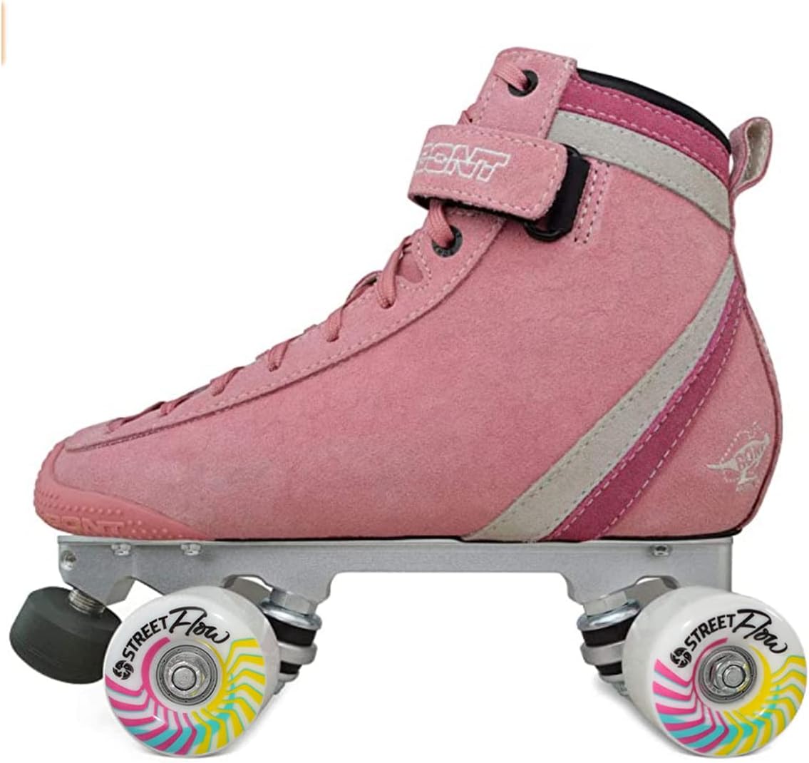 Bont Parkstar Suede Professional Roller Skates for Park Ramps Bowls Street for Men - Women - Boys - Girls rollerskates for Outdoor and Indoor Skating