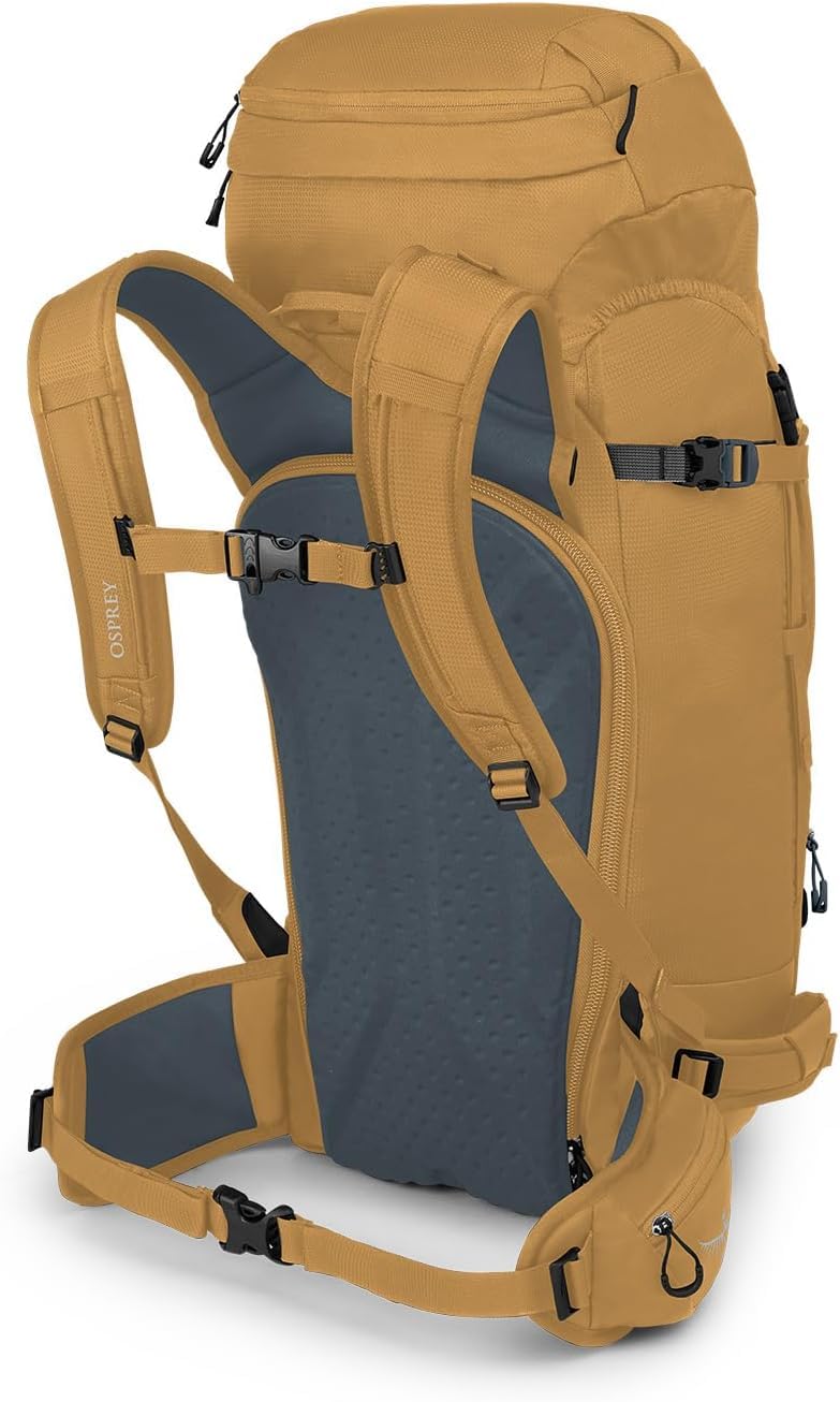 Osprey Soelden Pro 32L Men's Ski and Snowboard Backpack with E2 Airbag System, Red Mountain