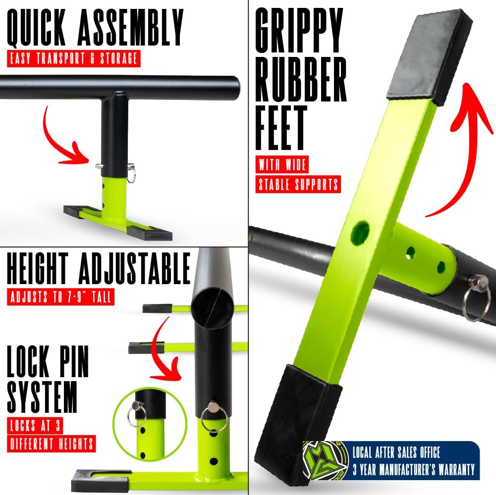 Madd Gear 99" Round Grind Rail for Scooters, Skateboards & Inline Skates â Adjustable Height