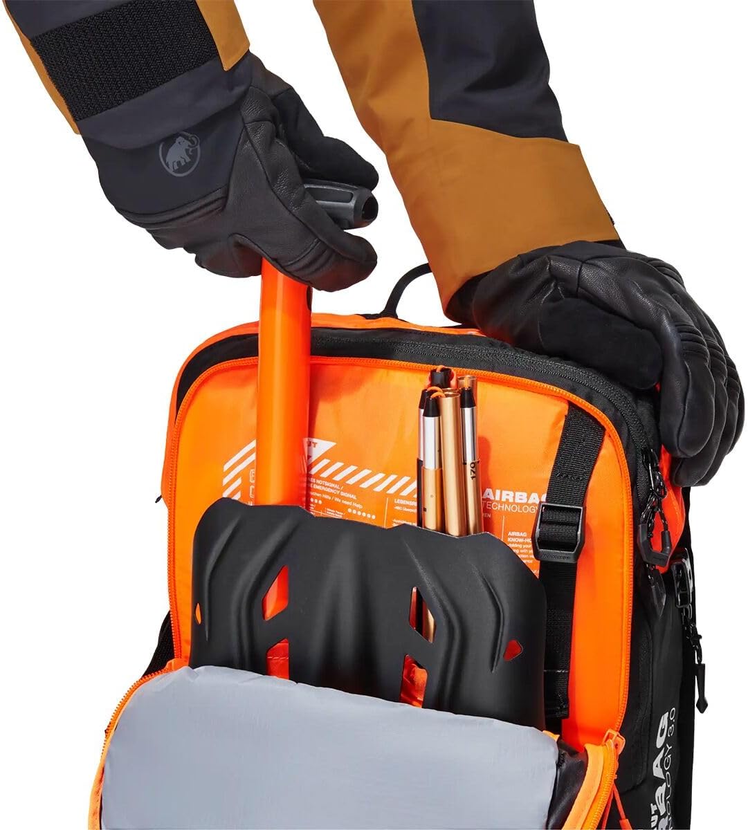 Mammut Free 22L Removable Airbag 3.0 Black, One Size