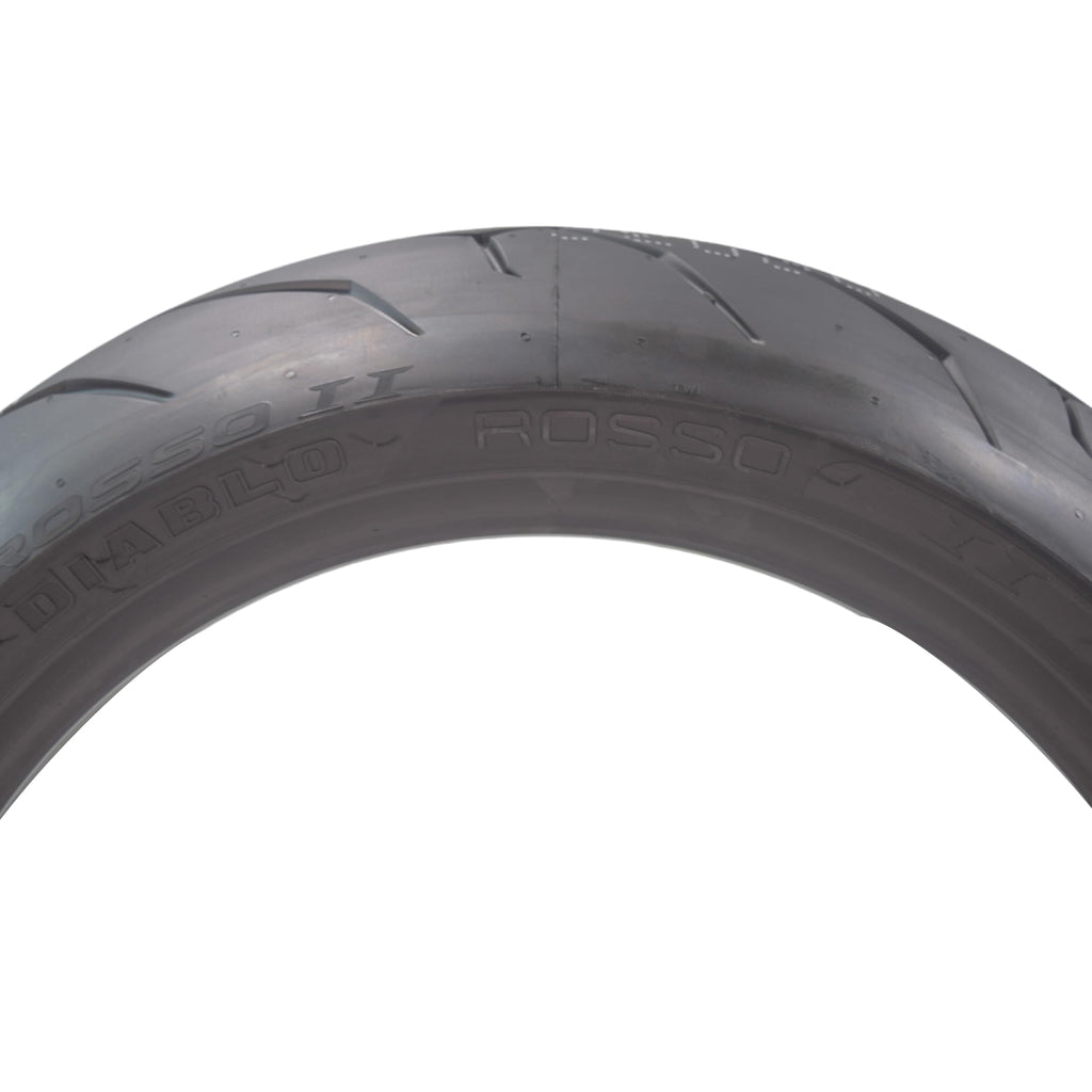 Pirelli Diablo Rosso II Motorcycle Tire Set 120/70 ZR17 & 160/60 ZR17