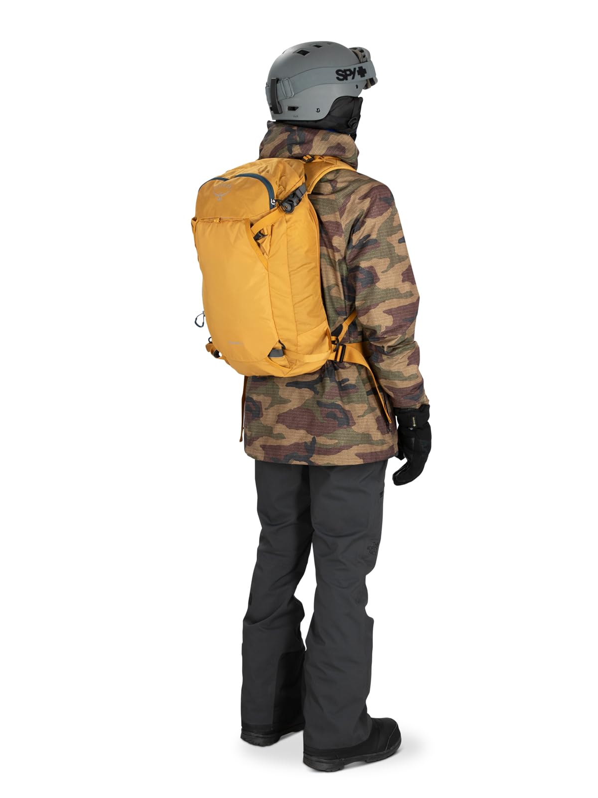 Osprey Soelden Pro 32L Men's Ski and Snowboard Backpack with E2 Airbag System, Red Mountain
