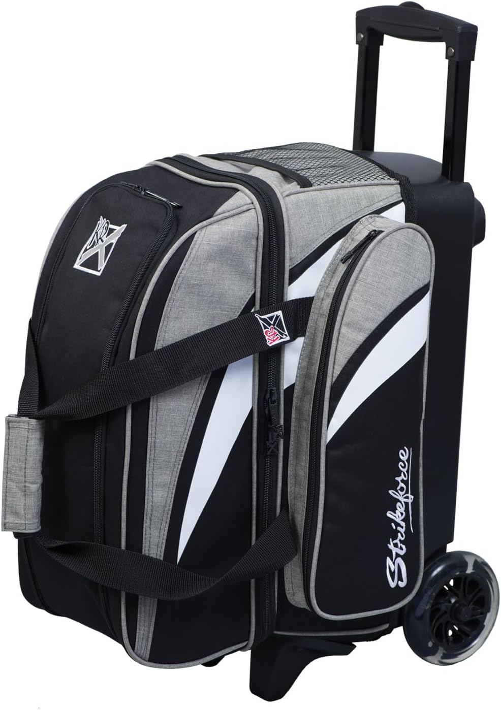 KR Strikeforce Cruiser Smooth Double Roller with Shoe Compartment and Side Accessory Pocket