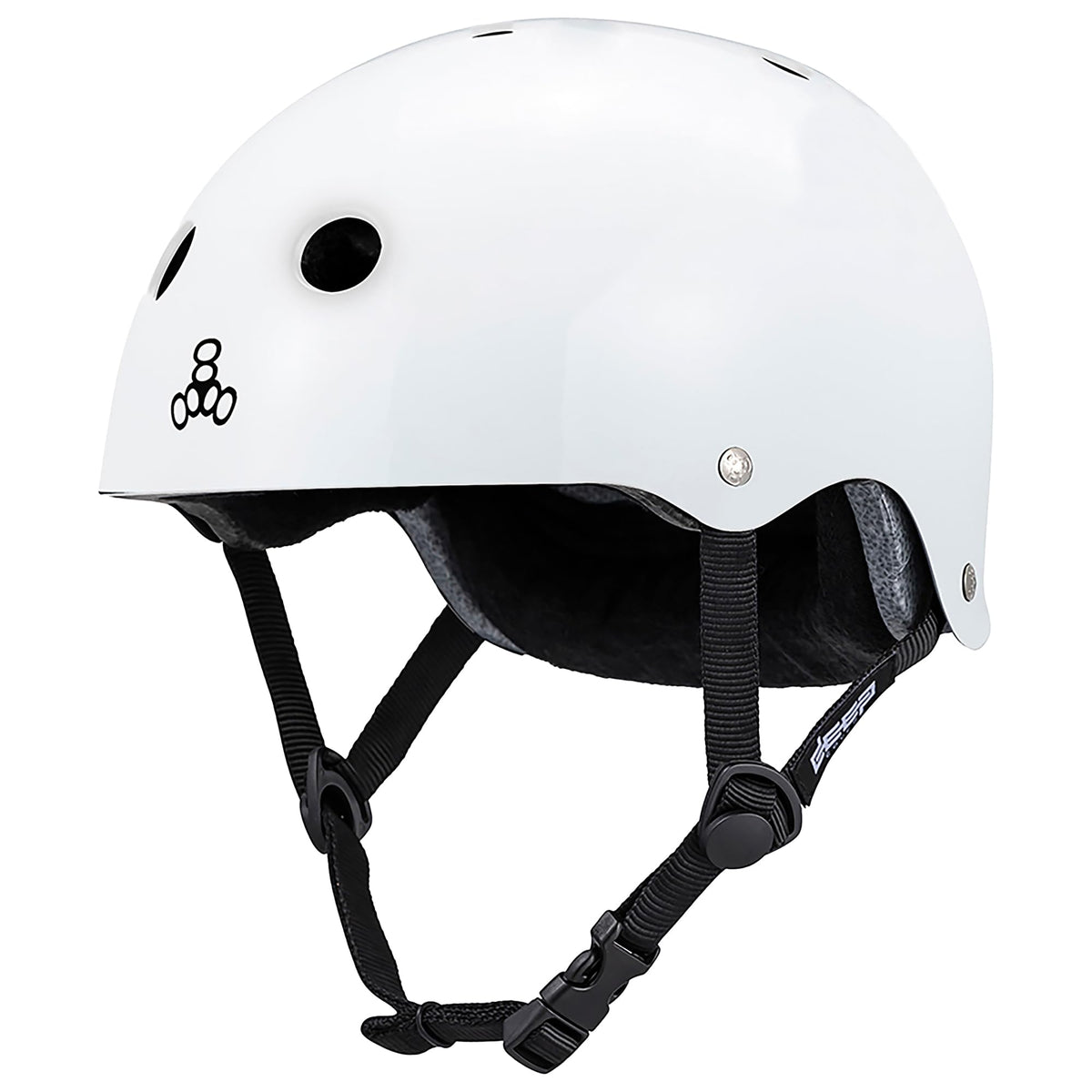 Triple Eight Deep Cover Helmet - Ideal for Skateboarding, Bicycling, BMX, and Roller Skating