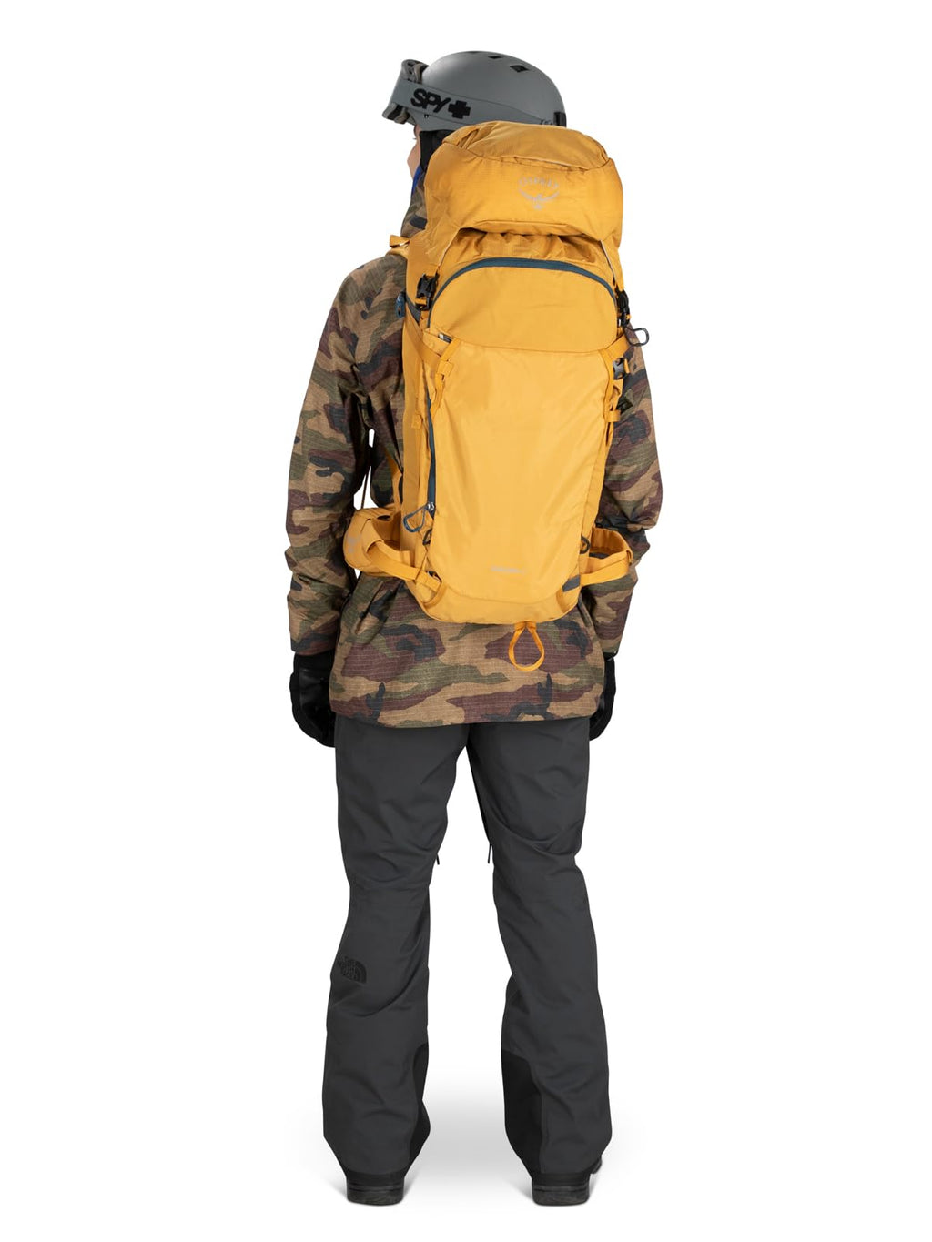 Osprey Soelden Pro 32L Men's Ski and Snowboard Backpack with E2 Airbag System, Red Mountain