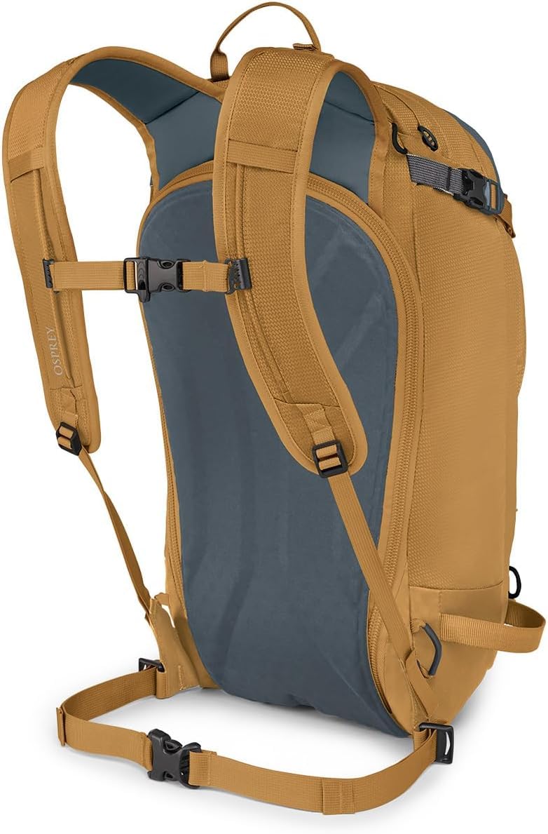 Osprey Soelden Pro 32L Men's Ski and Snowboard Backpack with E2 Airbag System, Red Mountain