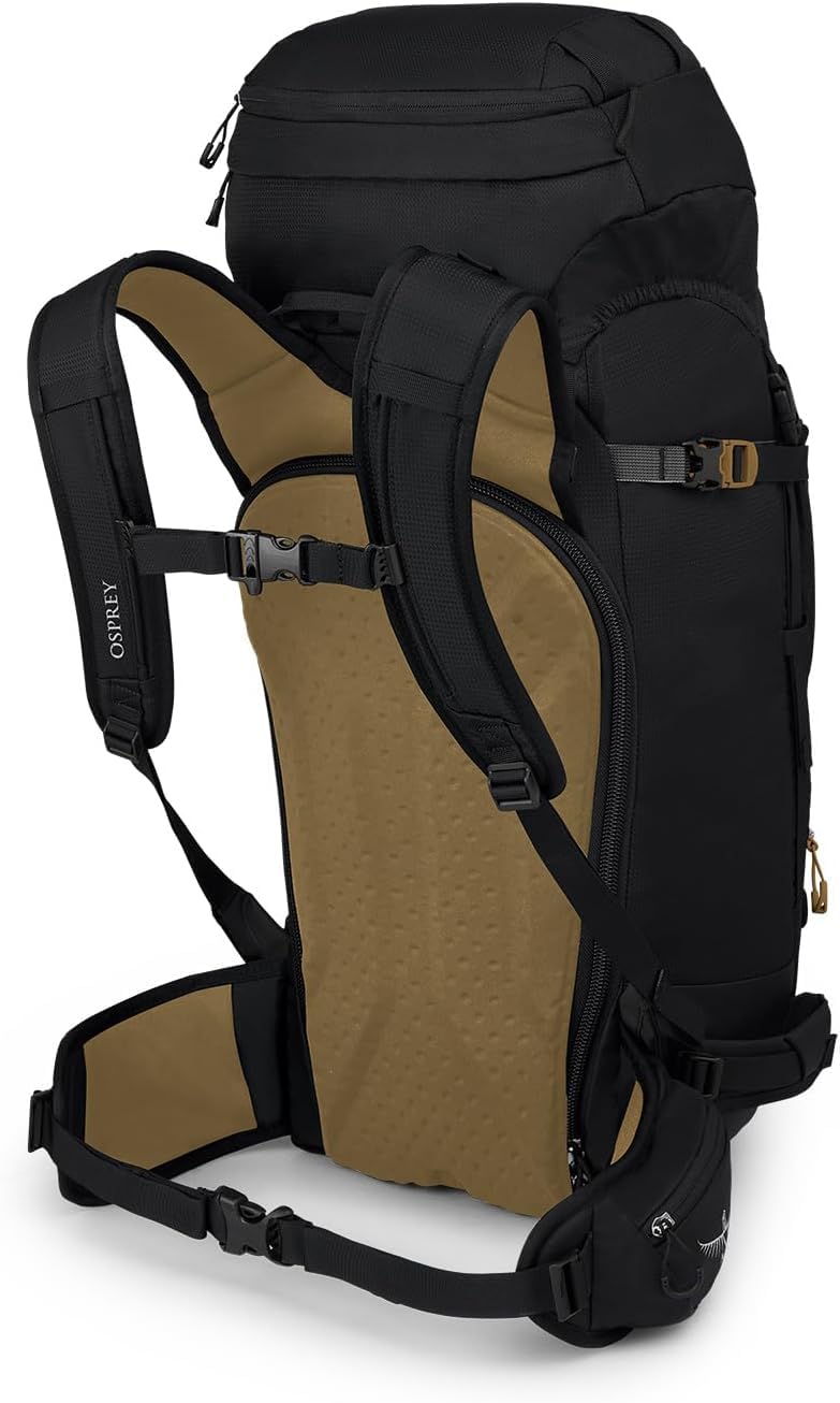 Osprey Soelden Pro 32L Men's Ski and Snowboard Backpack with E2 Airbag System, Red Mountain