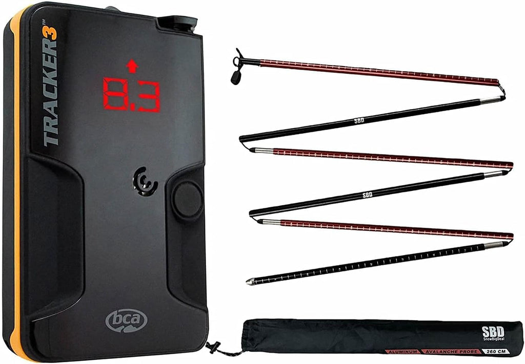 BCA Tracker 3 Avalanche Beacon + 260cm Avalanche Probe