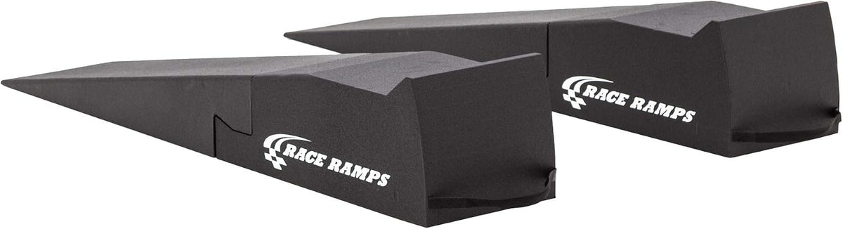 Race Ramps 2-Piece 67" XT Car Service Ramp, Tire Lift for Low Profile Vehicles, Solid High-Density Foam for Non-Skid Loading, Set of 2
