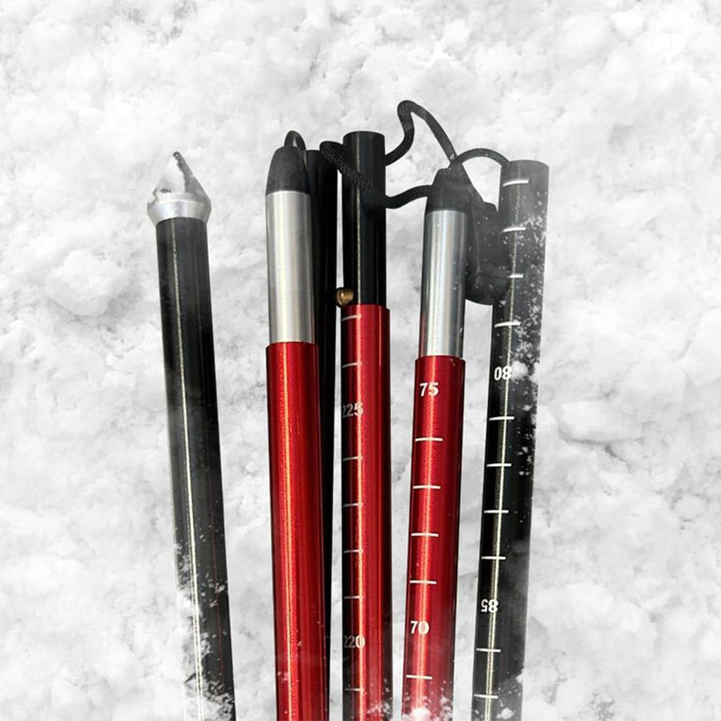 Avalanche Rescue Bundle - BCA Tracker S Avalanche Beacon, 260cm Avalanche Probe, Rescue Shovel w/Saw