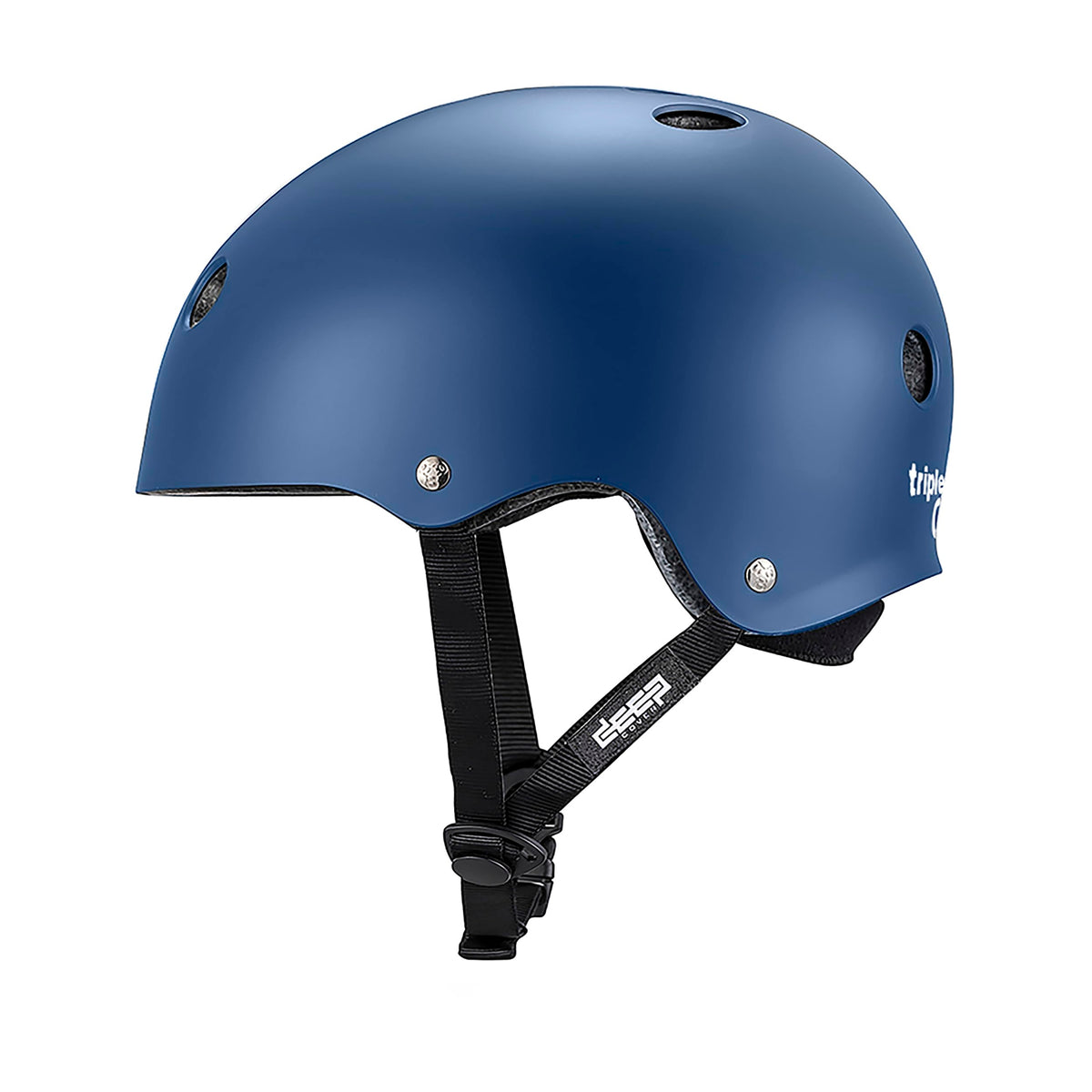 Triple Eight Deep Cover Helmet - Ideal for Skateboarding, Bicycling, BMX, and Roller Skating