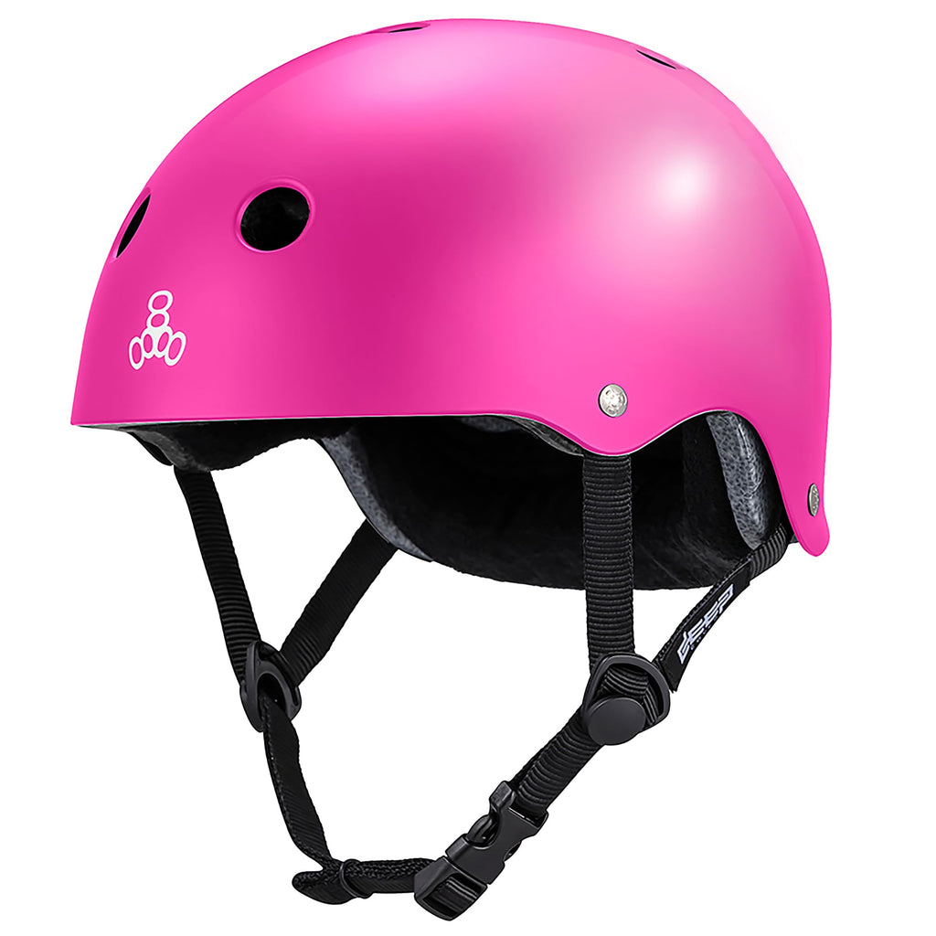 Triple Eight Deep Cover Helmet - Ideal for Skateboarding, Bicycling, BMX, and Roller Skating