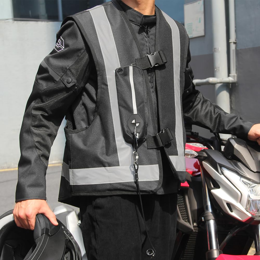 Upgraded Motorcycle Airbag Vest for Men Women Protective Gear