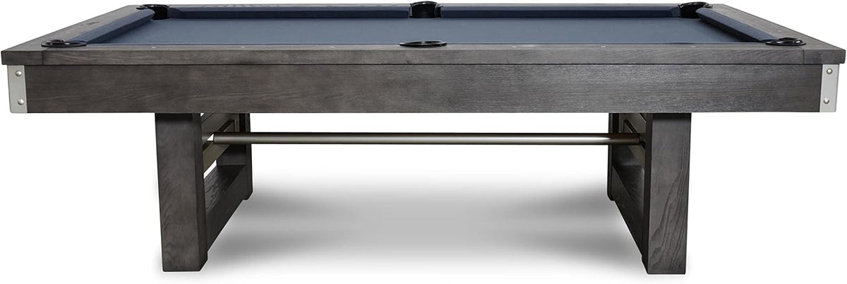 Nixon Billiards - Bryant Slate Billiard Pool Table - Grayson Grey (Metal Leg) - 7FT and 8FT