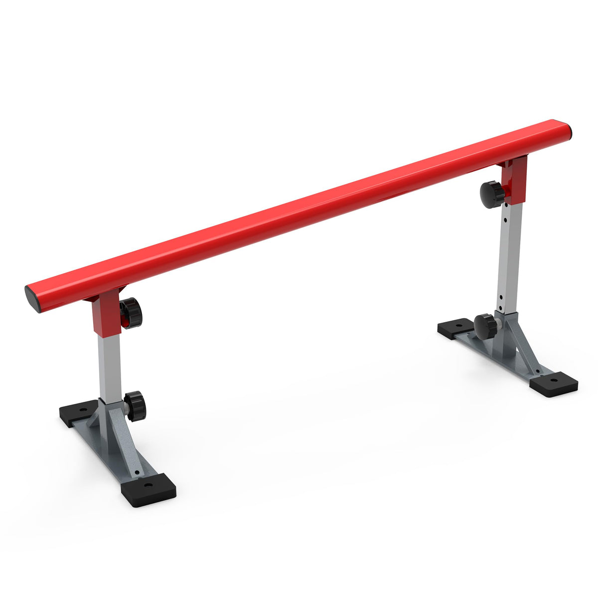 FreshPark Professional Solid Grind Rail - Height Adjustability: 13" - 19" H - Portable, Extendable, Durable Skatepark