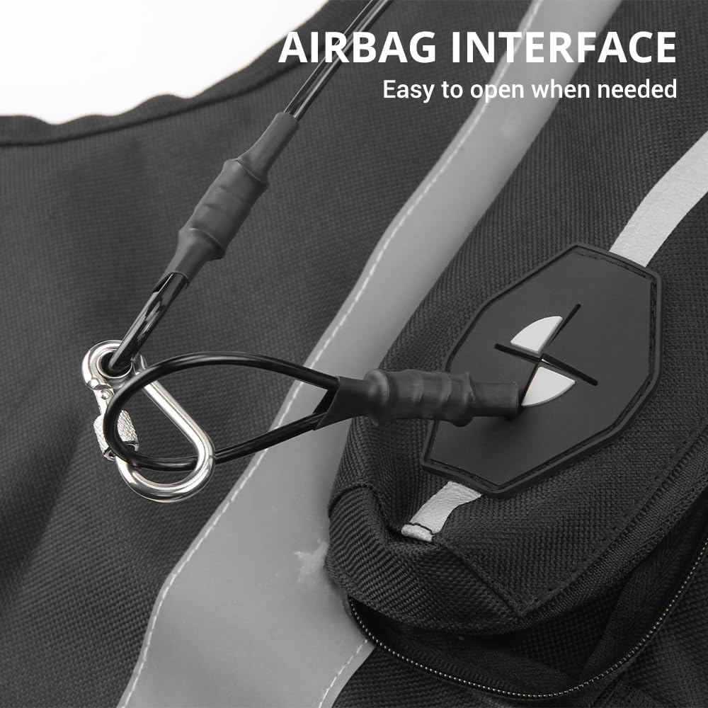 Upgraded Motorcycle Airbag Vest for Men Women Protective Gear