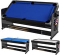 Garvee 7 ft 3-in-1 Game Table with Air Hockey, Billiards and Table Tennis