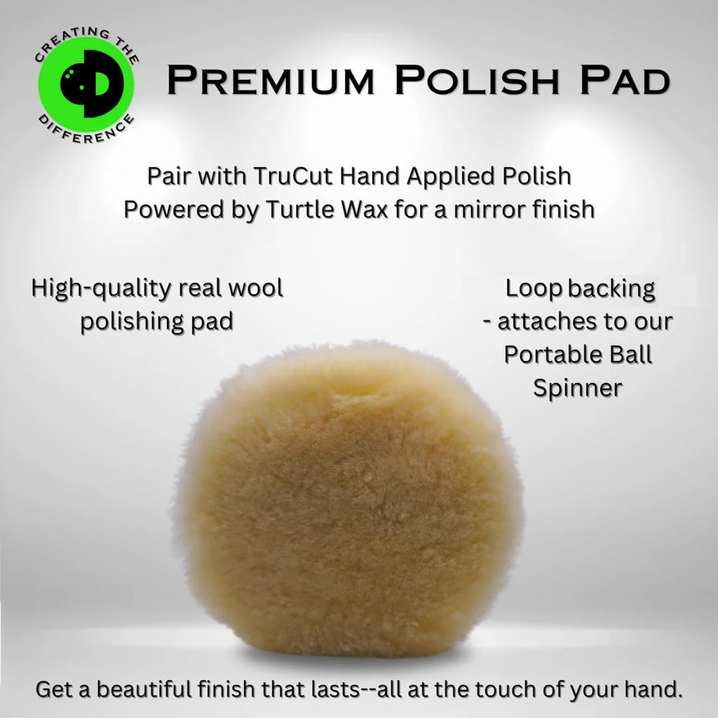 Creating the Difference TruCut Hand Applied Polish Plus Bowling Ball Polish | Powered by Turtle Wax | 6500 Finish Grit | Angular Ball Motion â Cleans & Polishes (16 oz) (Pack of 3)
