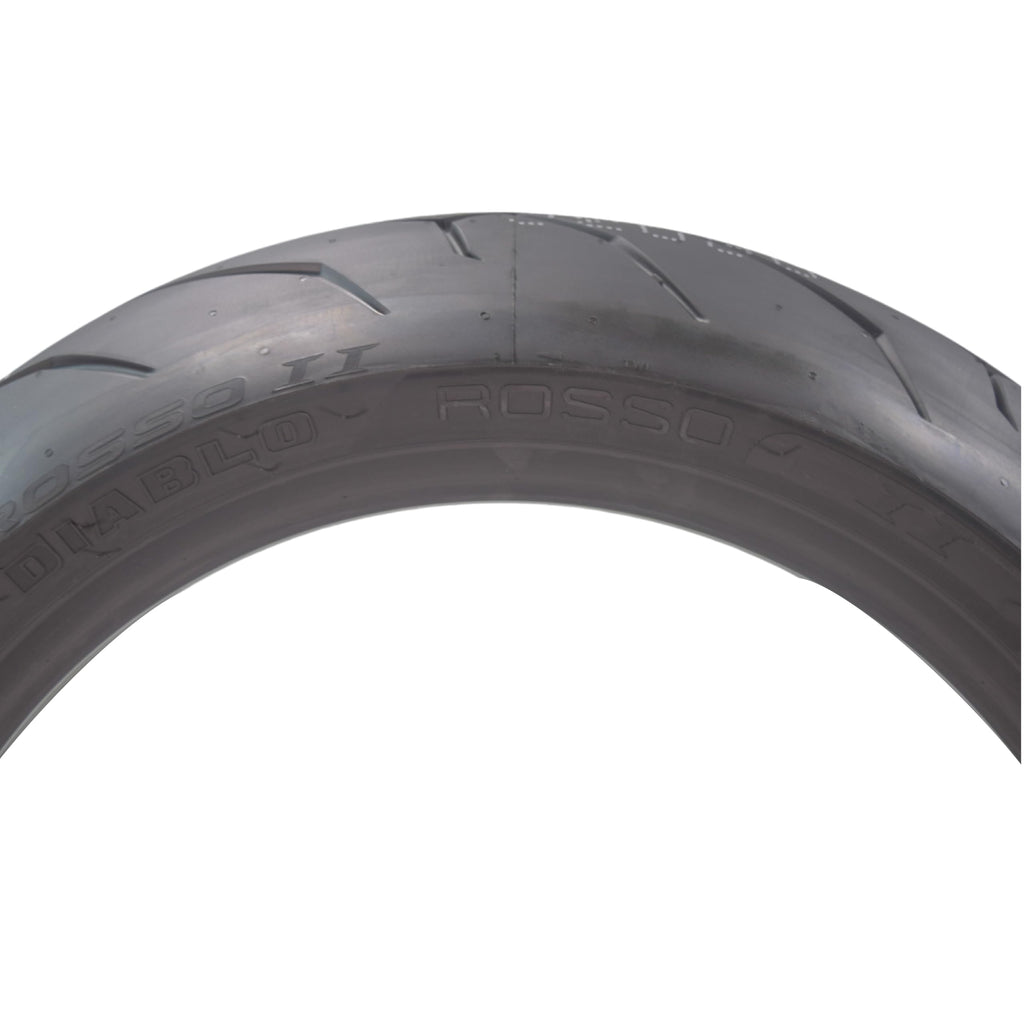 Pirelli Diablo Rosso II Motorcycle Tire Set 120/70 ZR17 & 160/60 ZR17