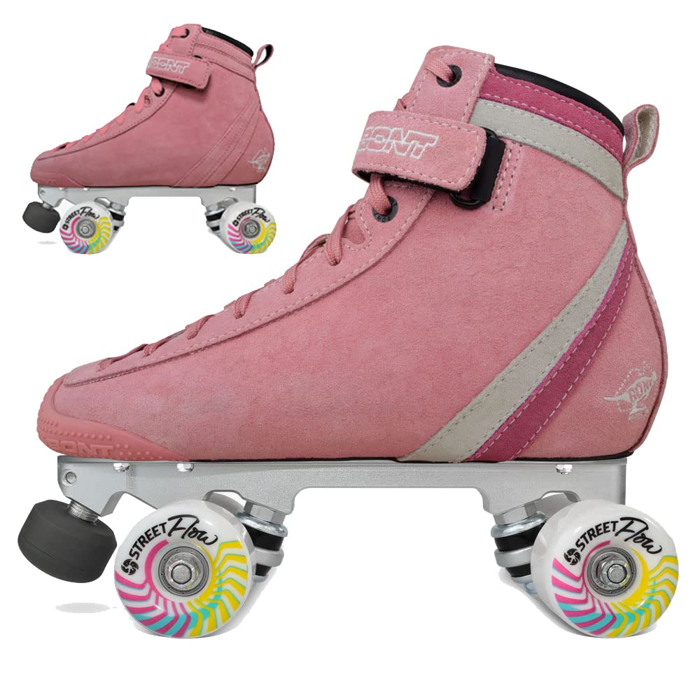 Bont Parkstar Suede Professional Roller Skates for Park Ramps Bowls Street for Men - Women - Boys - Girls rollerskates for Outdoor and Indoor Skating
