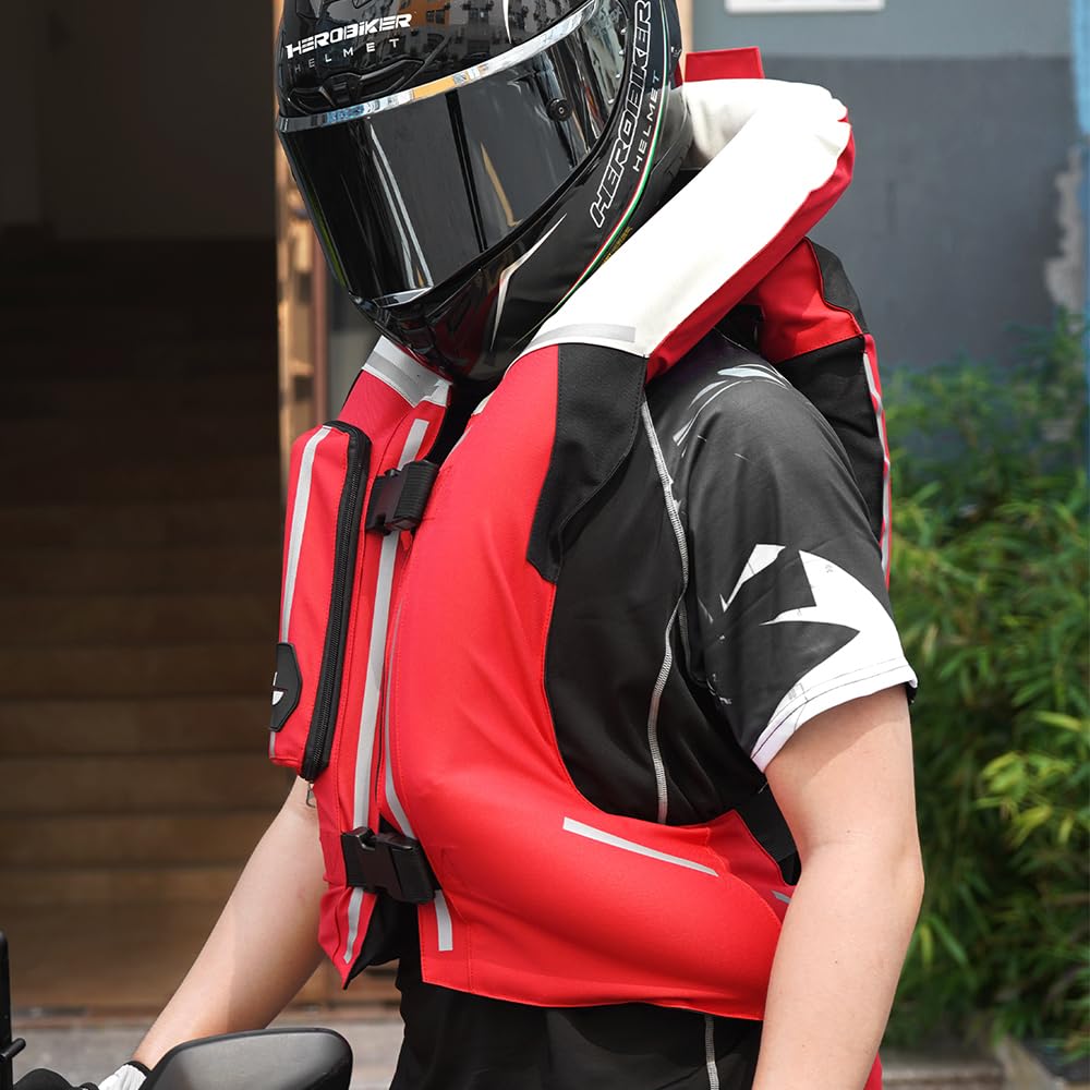 Upgraded Motorcycle Airbag Vest for Men Women Protective Gear