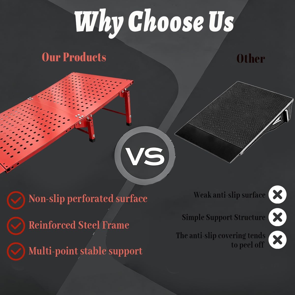 Versatile Ramp, PortableBike Ramp, Universal Skateboard Ramps