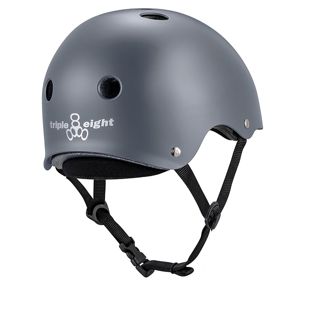 Triple Eight Deep Cover Helmet - Ideal for Skateboarding, Bicycling, BMX, and Roller Skating