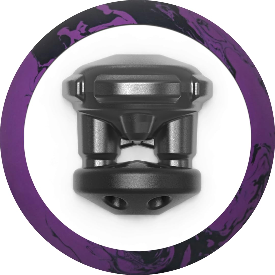 MOTIV Primal Ghost Bowling Ball | Medium Oil | Purple, Black Solid | Available in 12-16 pounds