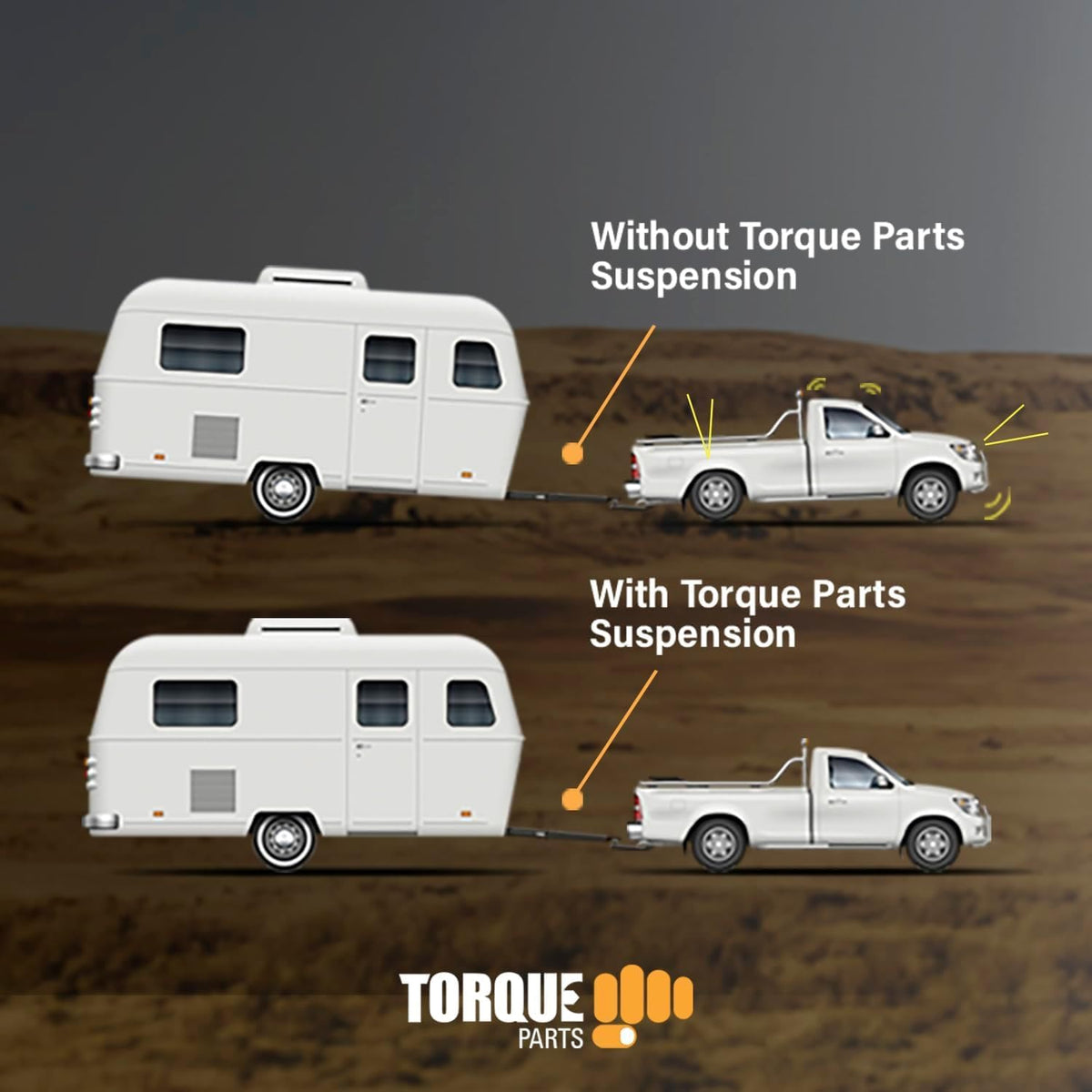 TORQUE 2 Pack Universal Air Spring Airbag Air Bag Replacement 1/2" NPT Single Port Double Bellow Standard 2600 lbs with Air Line (5000 (Double Convoluted), 2 Pack)