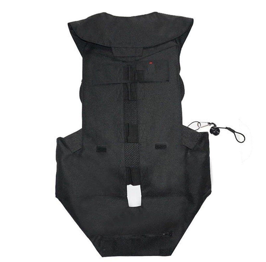Child Equestrian Airbag Vest Motorcycles/bicycle Cycling Jacket Light Weight, Suitable For All Kinds Of Cycling(Medium)