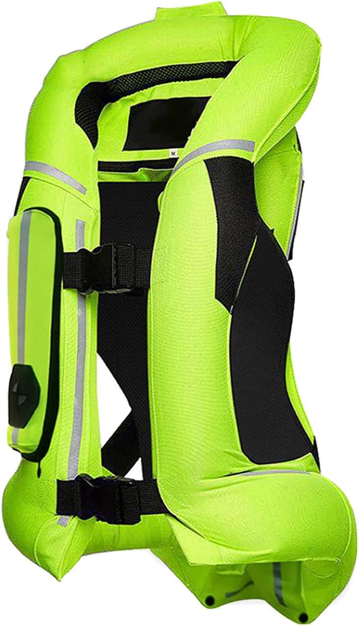 Unisex Adults Airbag Vest, Green, X-Large