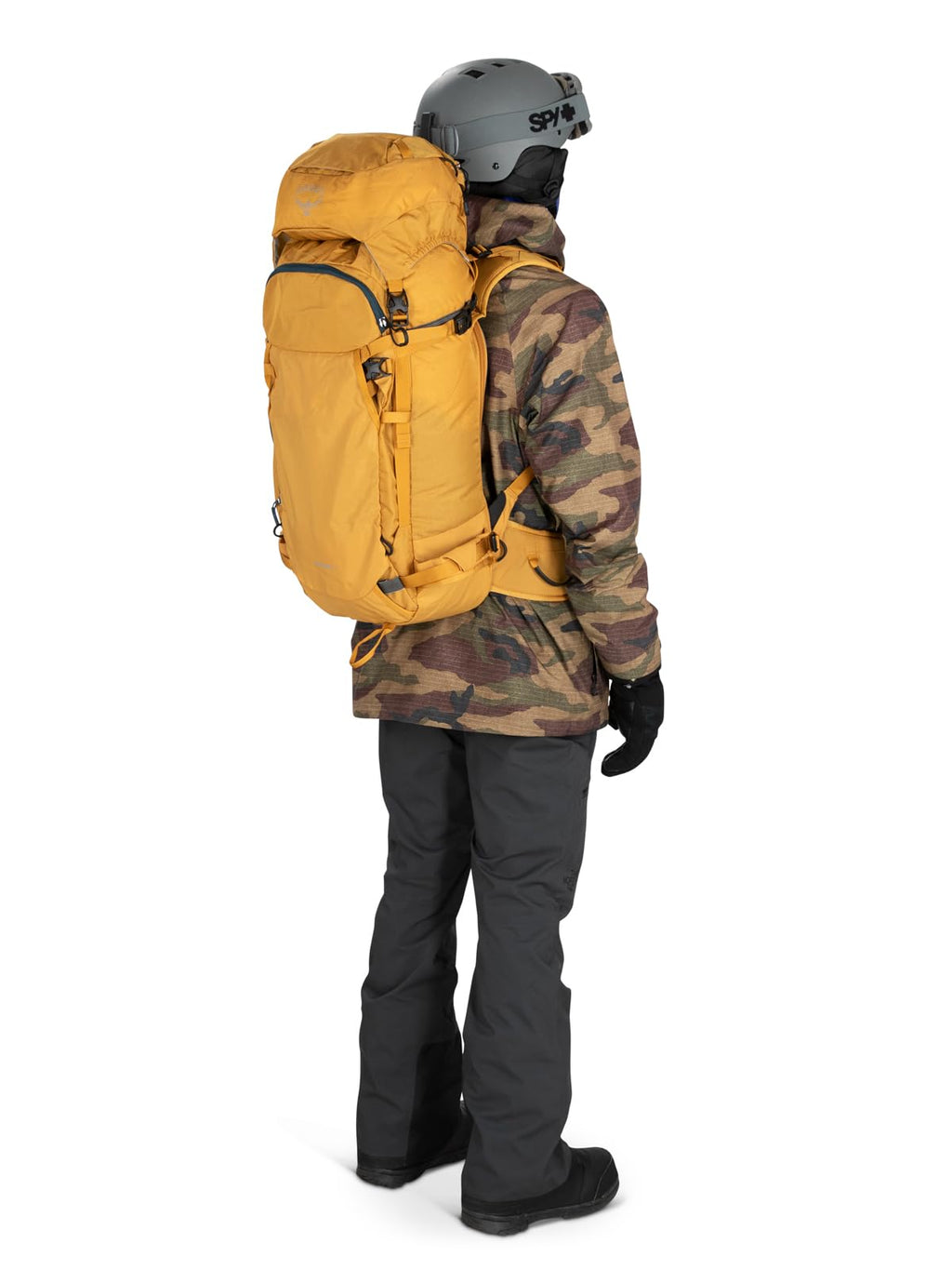 Osprey Soelden Pro 32L Men's Ski and Snowboard Backpack with E2 Airbag System, Red Mountain