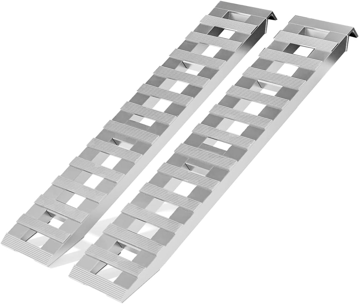 72x15 Inch Aluminum Ramps, 6000Lbs
