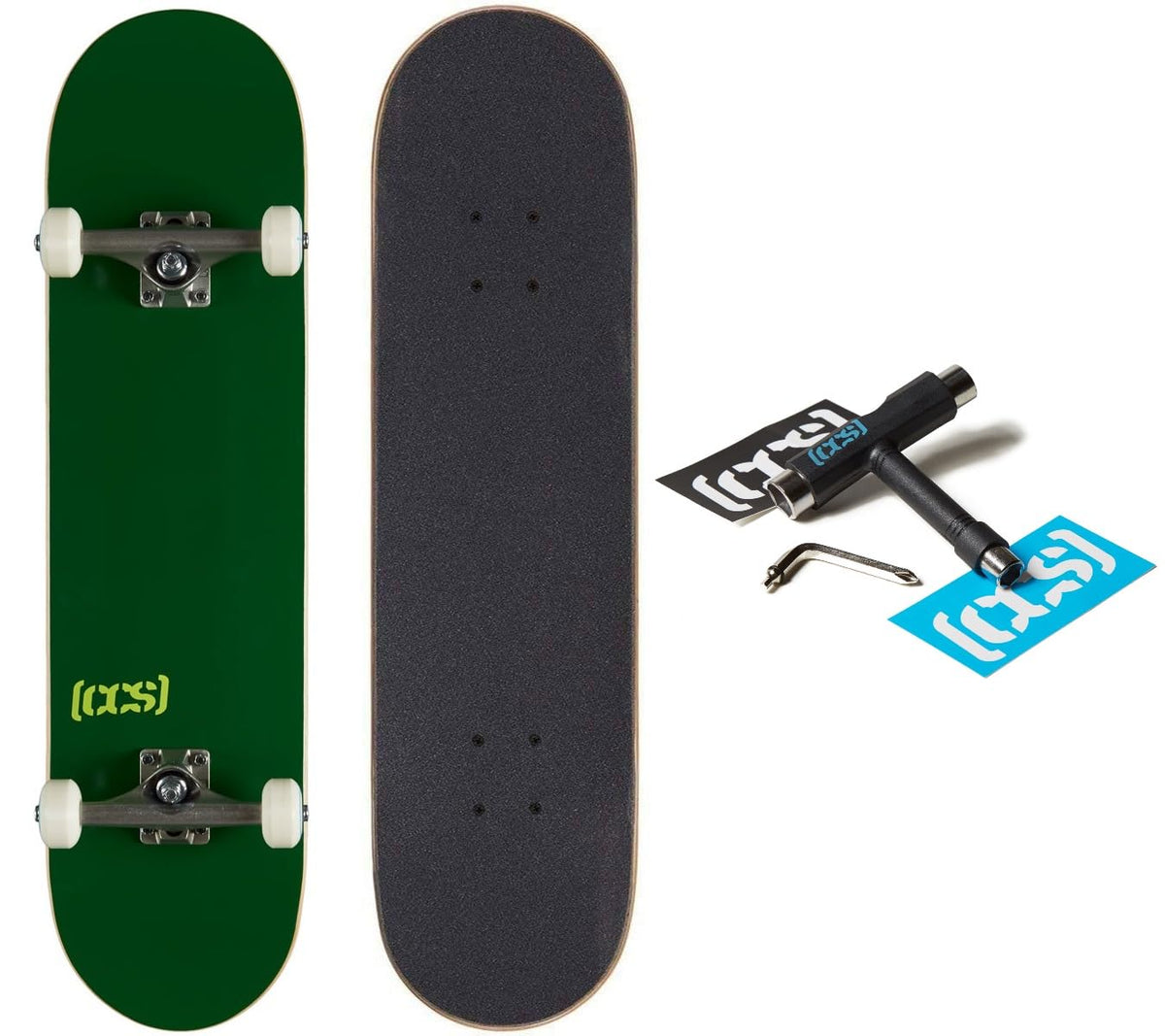 [CCS] Skateboard Complete | Maple Wood | Professional Grade | Fully Assembled with Skate Tool & Stickers | Adults, Kids, Teens, Youth | Boys & Girls