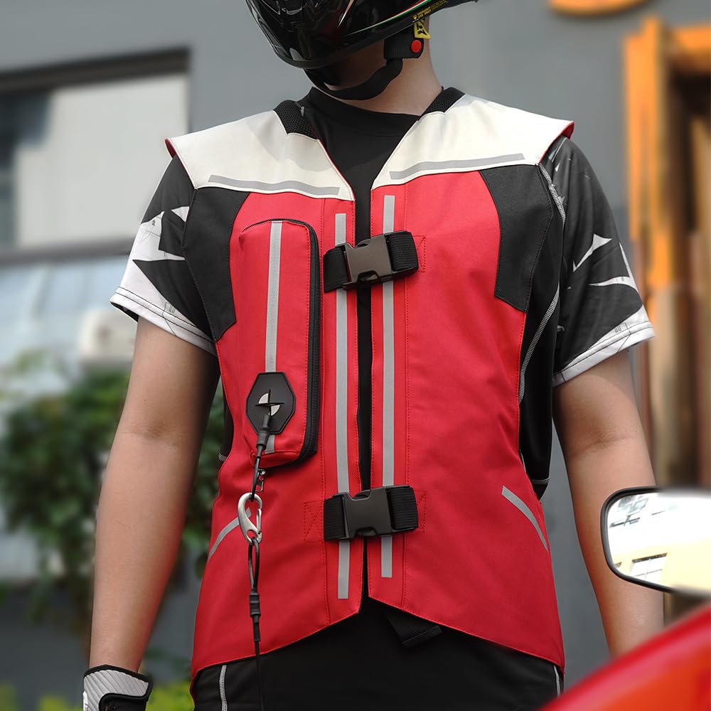 Upgraded Motorcycle Airbag Vest for Men Women Protective Gear