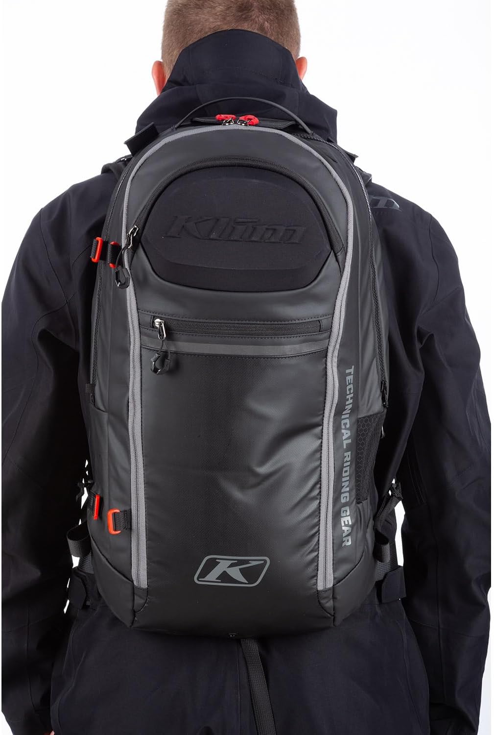 KLIM Atlas 14 Avalanche Airbag Snowmobile Backpack - Black - Castlerock