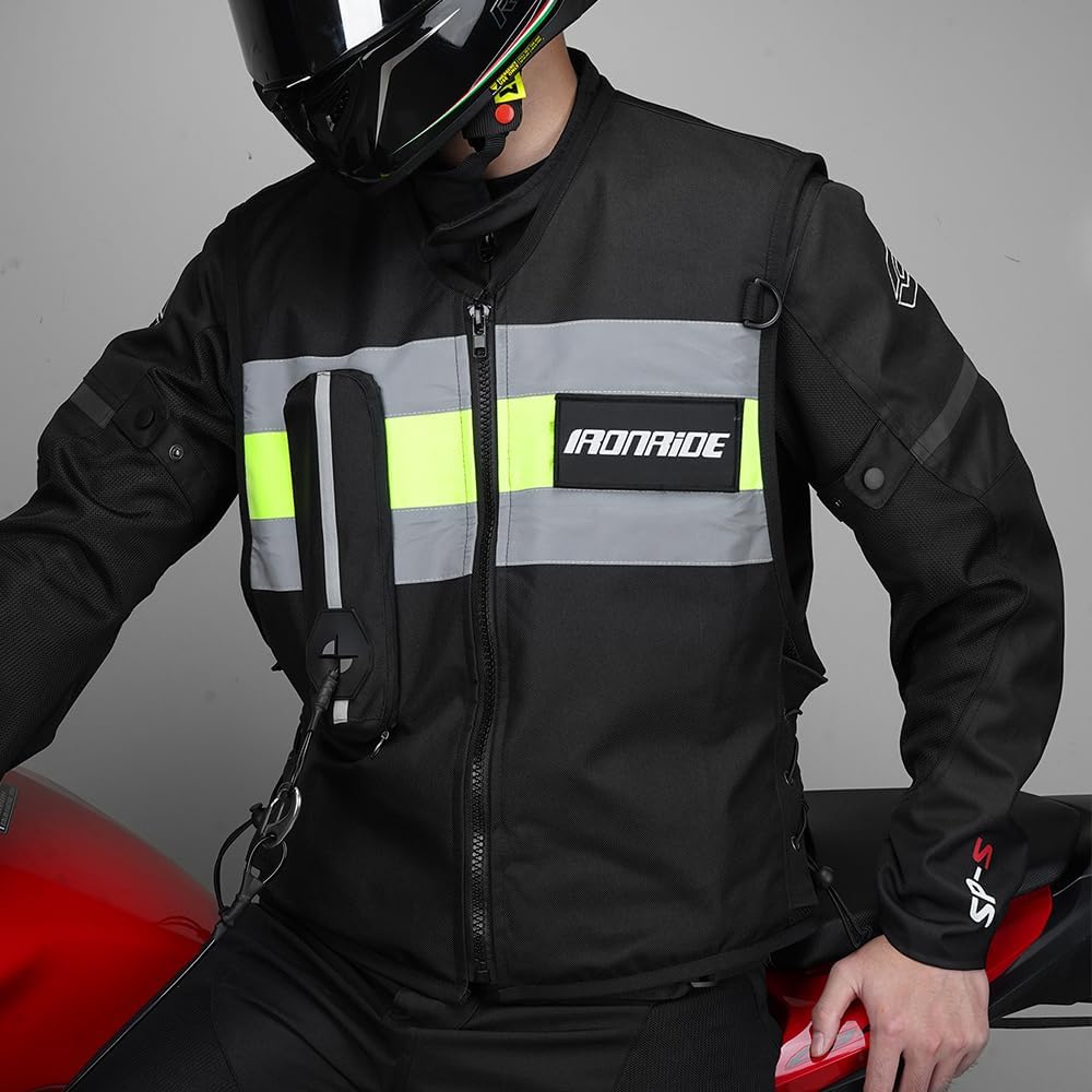 Upgraded Motorcycle Airbag Vest for Men Women Protective Gear
