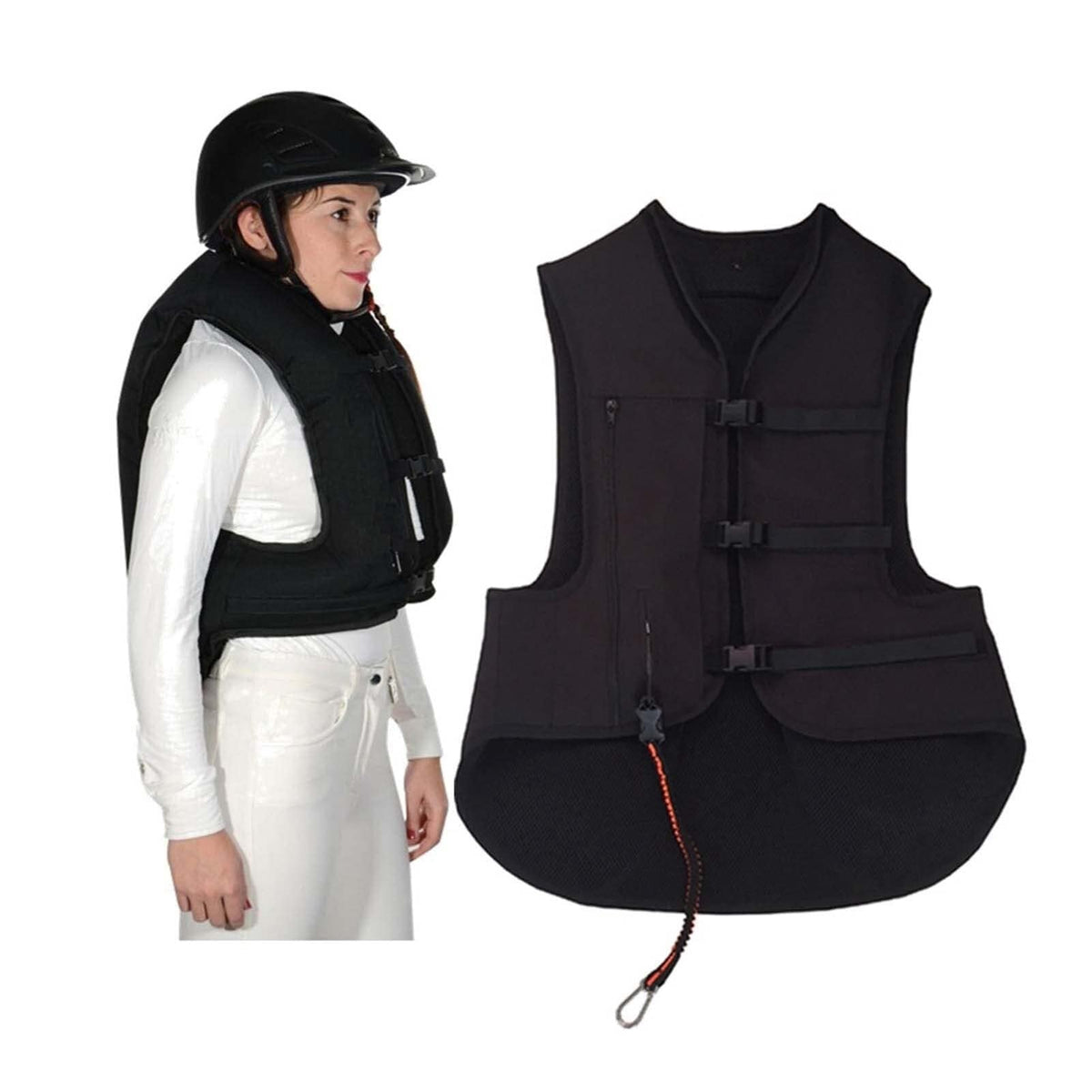 Light Weight Airbag Vest High Visibility Equestrian Does Not Come with CO2 Cartridge