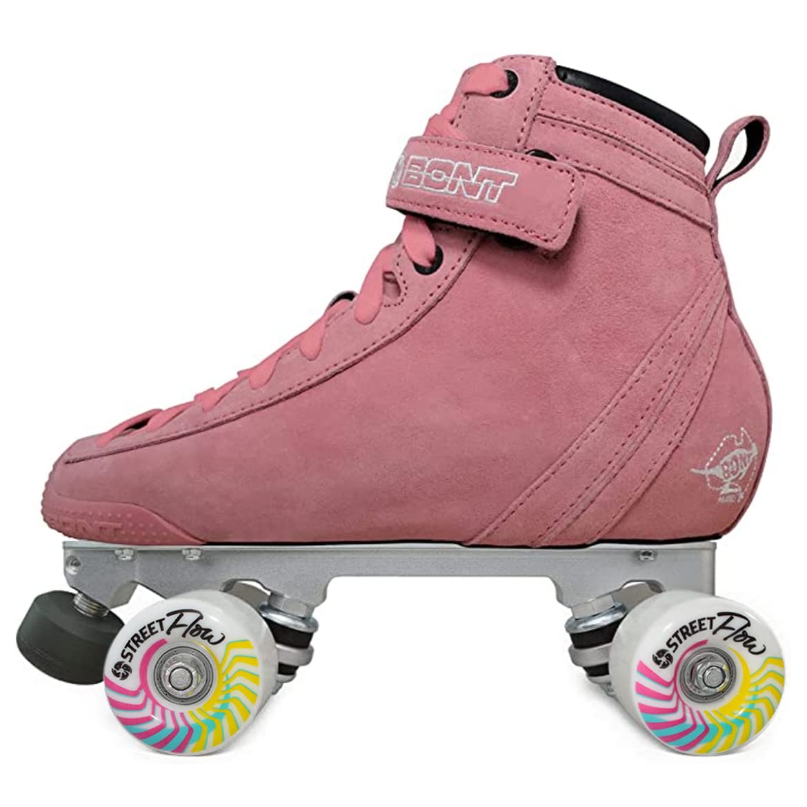 Bont Parkstar Suede Professional Roller Skates for Park Ramps Bowls Street for Men - Women - Boys - Girls rollerskates for Outdoor and Indoor Skating