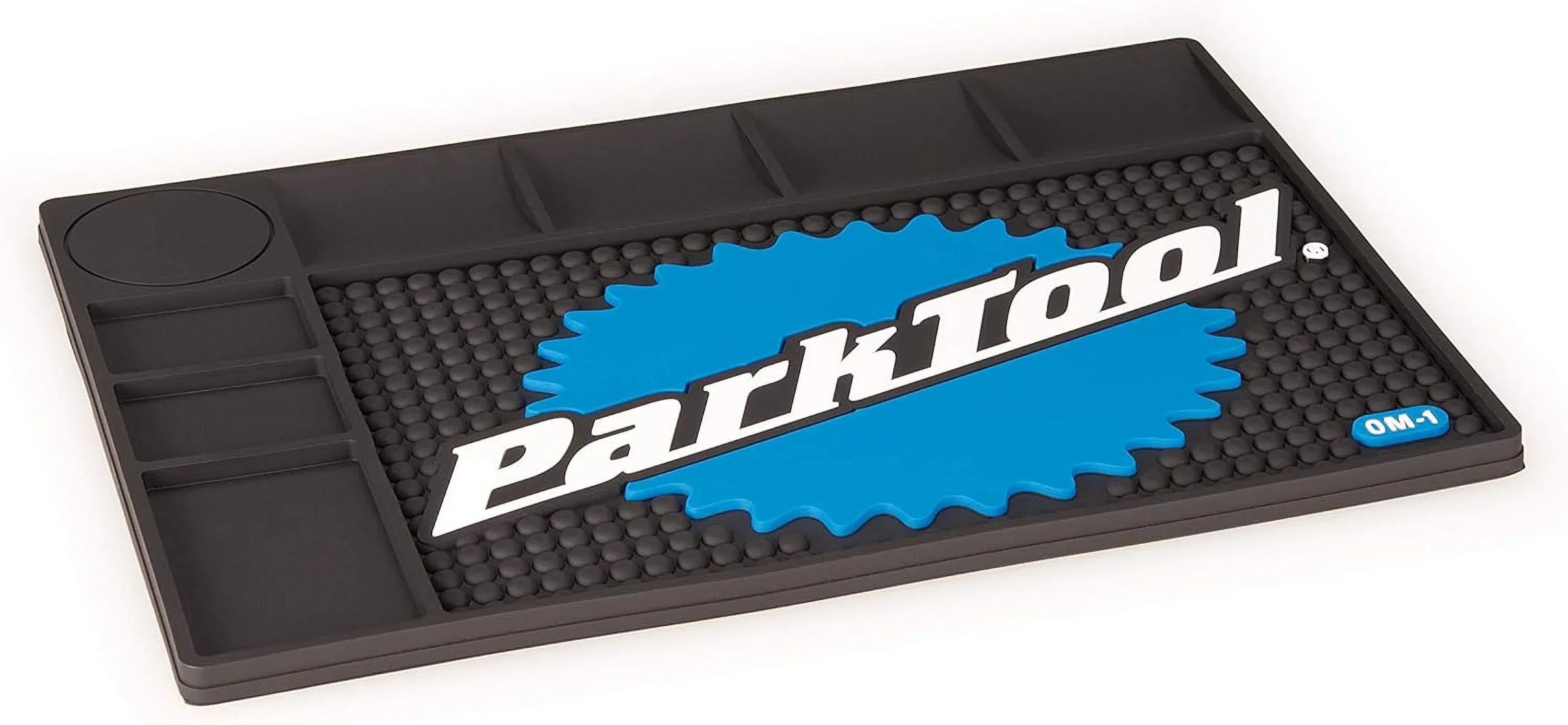 Park Tool OM-1 Bench Mat with Small pockets and dividers Durable PVC Rubber
