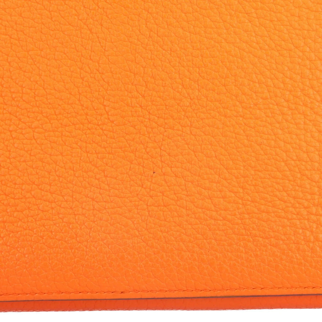 Pre-Owned Hermes Gypsière 34 Shoulder Bag Taurillon Clemence Orange Women's HERMES BRB10010000013133 (Good)
