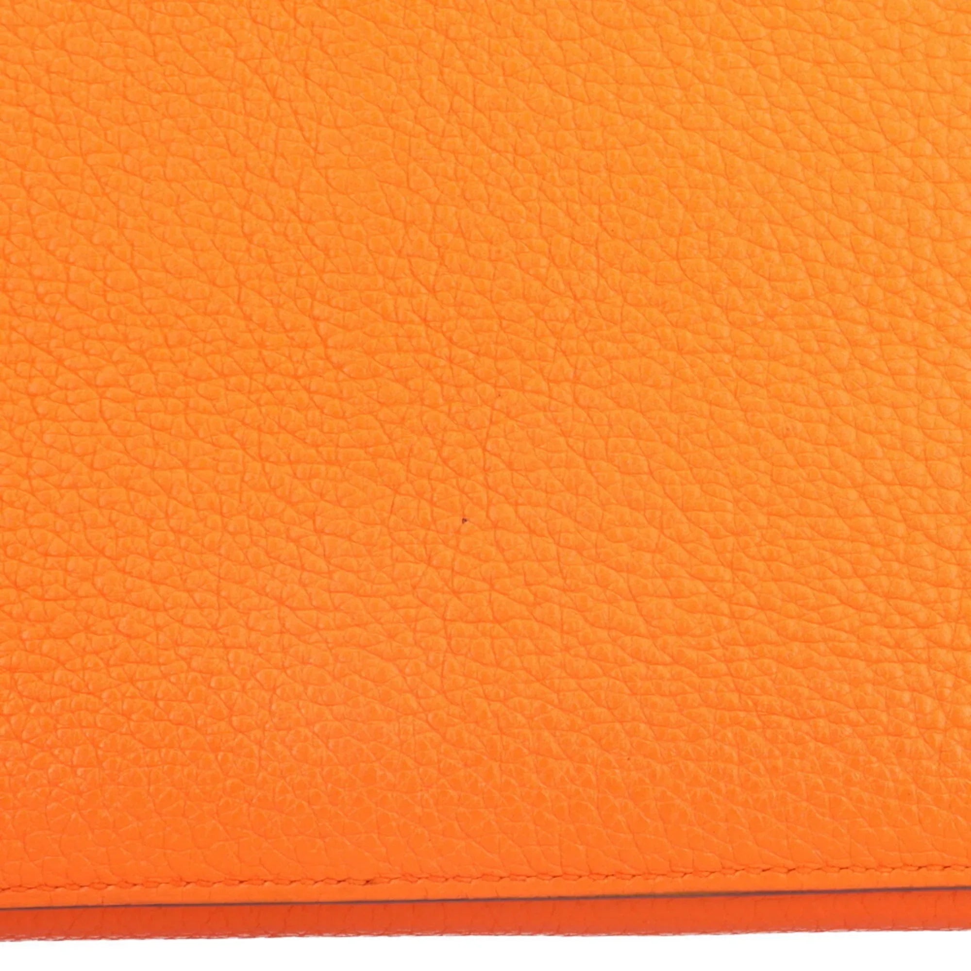 Pre-Owned Hermes Gypsière 34 Shoulder Bag Taurillon Clemence Orange Women's HERMES BRB10010000013133 (Good)