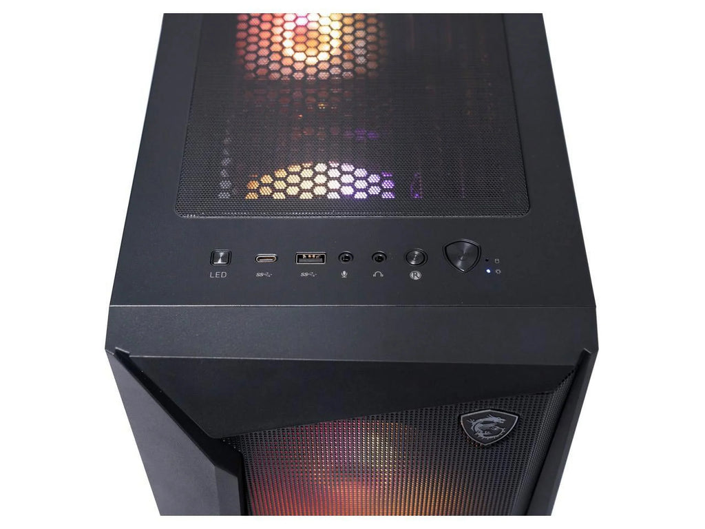 MSI Gaming Desktop Codex R2 B14NUC5-216US Intel Core Core i5 14th Gen 14400F (2.50GHz) 16GB DDR5 1 TB PCIe Solid-state drive GeForce RTX 4060 Windows OS 11 Home 64-bit